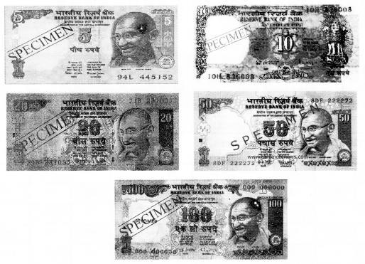 NCERT Solutions for Maths: Chapter 12-Money
Notes currently in use in our currency