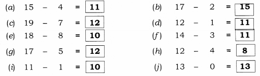 NCERT Solutions for Maths: Chapter 5-Numbers from Ten to Twenty
Question 3