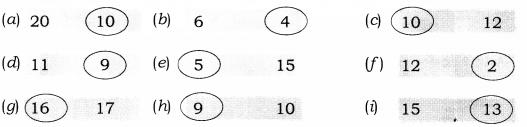 NCERT Solutions for Maths: Chapter 5-Numbers from Ten to Twenty 
Question 7
