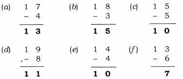 NCERT Solutions for Maths: Chapter 5-Numbers from Ten to Twenty 
Question 4