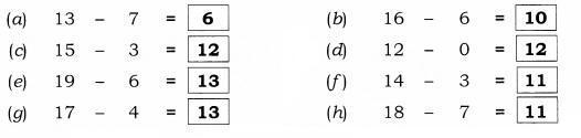NCERT Solutions for Maths: Chapter 5-Numbers from Ten to Twenty 
