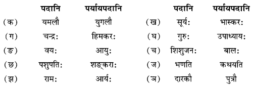 NCERT Solutions for Class 10 Sanskrit (Shemushi): Chapter 4-शिशुलालनम् Que. 7