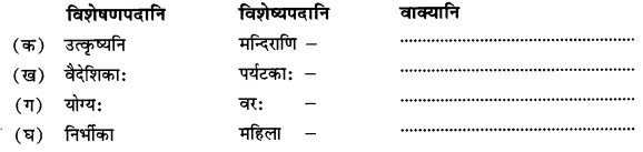 NCERT Solutions for Class 10 Sanskrit (Shemushi): Chapter 5-जननी तुल्यवत्सला Que. 9