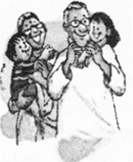 NCERT Solutions for English (Poem): Chapter 10-Granny Granny Please Comb My Hair
Let’s Talk
Question 1.