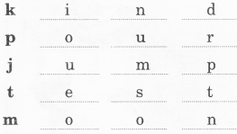NCERT Solutions for English: Chapter 9-The Magic Porridge Pot
Word Building
Question 1