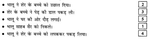 NCERT Solutions for Hindi: Chapter 2-भालू ने खेली फुटबॉल
पहले क्या हुआ, फिर क्या-क्या हुआ

