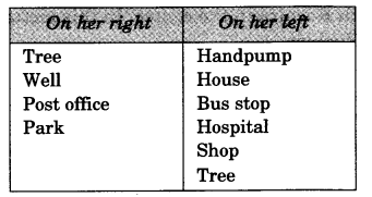 NCERT Solutions for 3rd Class Environmental Studies: Chapter 22-Left-Right Que. 11