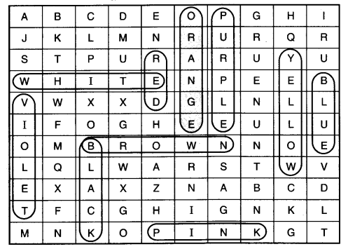 NCERT Solutions for 3rd Class English (Poem): Chapter 5-The Balloon Man Que. Word Building (iii)