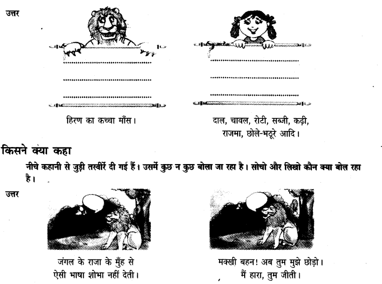 NCERT Solutions for 3rd Class Hindi: Chapter 2-शेख़ीबाज़- मक्खी