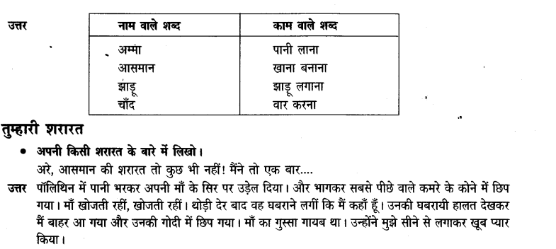 NCERT Solutions for 3rd Class Hindi: Chapter 3-चांद वाली अम्मा