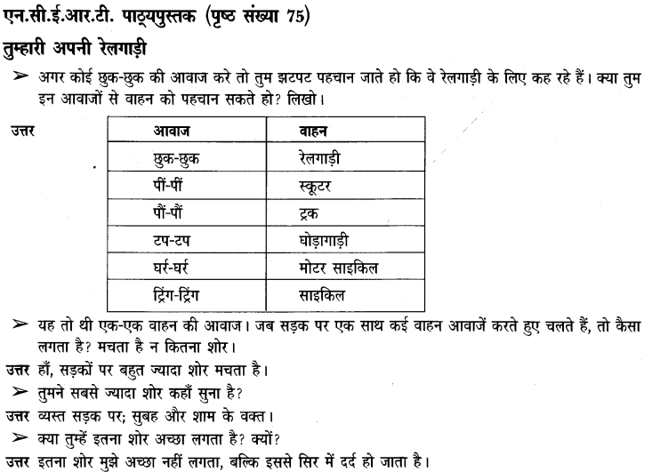 NCERT Solutions for Class 3rd Environmental Science –(पर्यावरण अध्ययन): Chapter 11-यहां से वहा