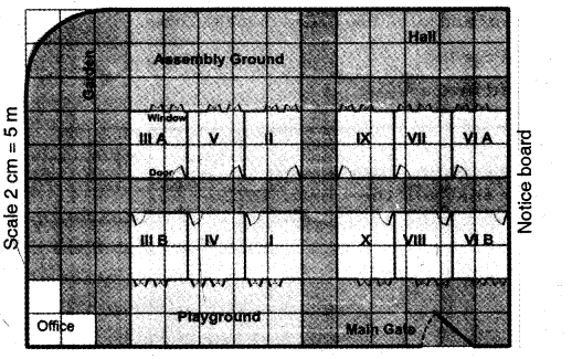 NCERT Solutions for 5th Class Maths Chapter 8-Mapping Your Way