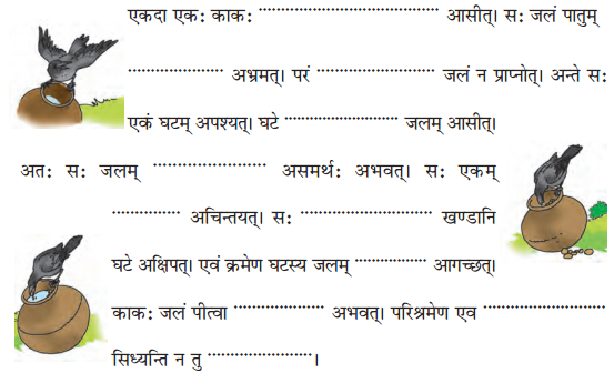 NCERT Solutions for Class 6th Sanskrit: Chapter 7-बकस्य प्रतिकारः