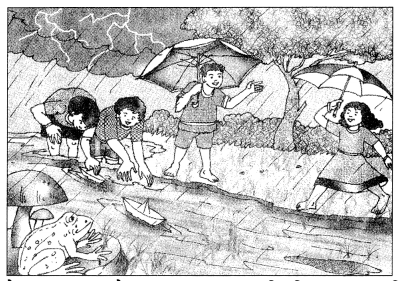 NCERT Solutions for Class 10 Sanskrit Grammar: खण्डः ‘ख’ (रचनात्मक कार्यम्)-चित्रवर्णनम् अथवा अनुच्छेदलेखनम्