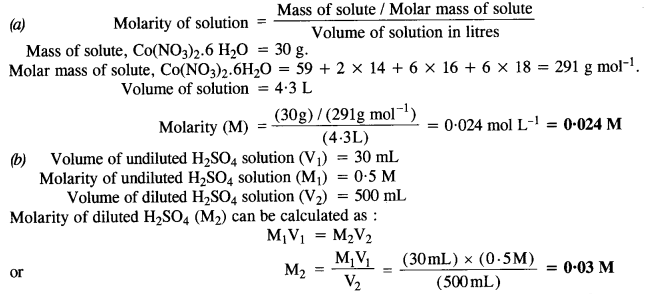 NCERT Solutions for 12th Class Chemistry: Chapter 2-Solutions Ex.2.3