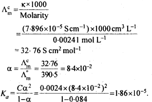 NCERT Solutions for 12th Class Chemistry: Chapter 3-Electrochemistry Ex.3.11