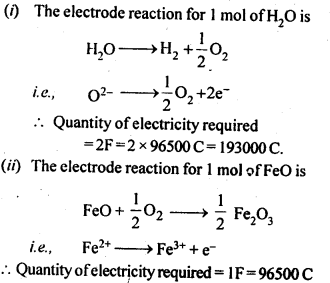 NCERT Solutions for 12th Class Chemistry: Chapter 3-Electrochemistry Ex.3.14