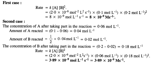 NCERT Solutions for 12th Class Chemistry: Chapter 4-Chemical Kinetics Ex.4.2