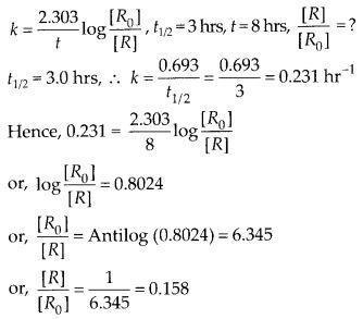 NCERT Solutions for 12th Class Chemistry: Chapter 4-Chemical Kinetics Ex.4.22