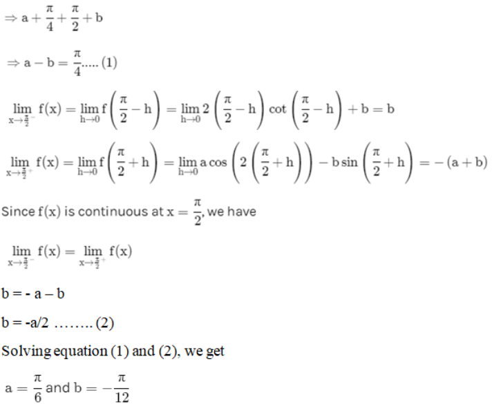 RD Sharma Solutions for Class 12 Maths Chapter 9 Continuity