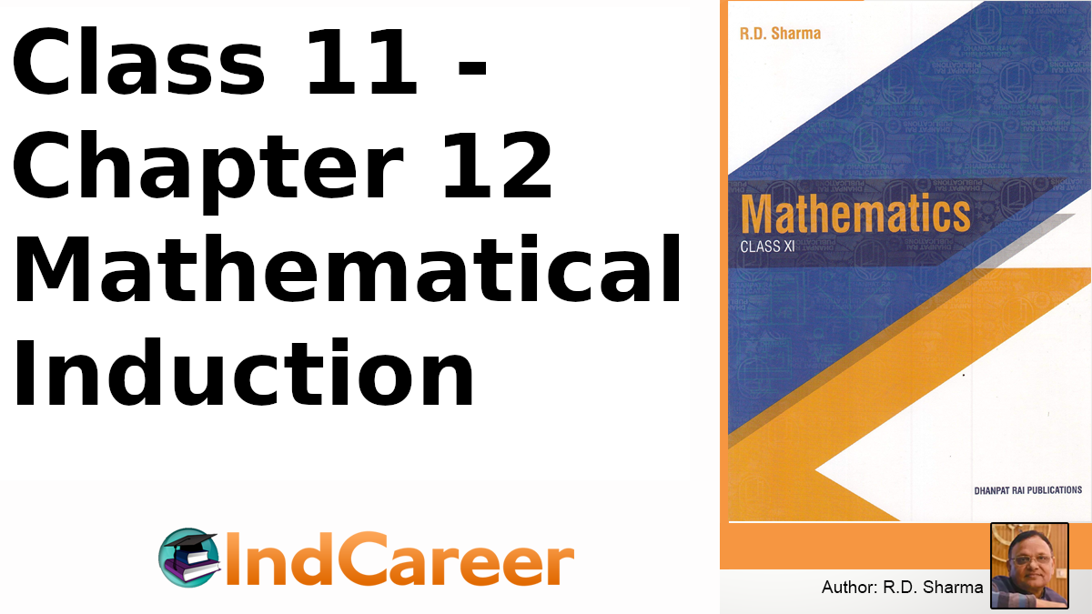RD Sharma Solutions for Class 11 Maths Chapter 12–Mathematical Induction