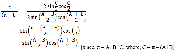 RD Sharma Solutions for Class 11 Maths Chapter 10 – Sine and Cosine Formulae and their Applications image - 13