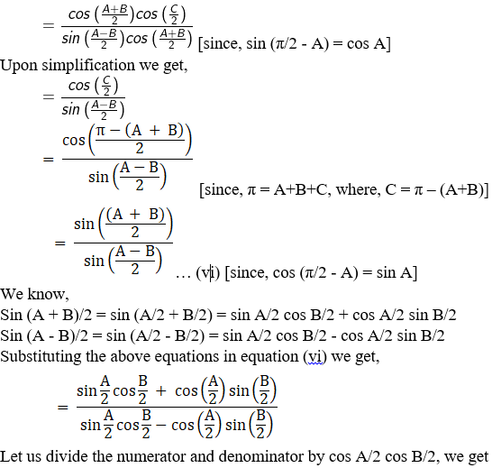 RD Sharma Solutions for Class 11 Maths Chapter 10 – Sine and Cosine Formulae and their Applications image - 14
