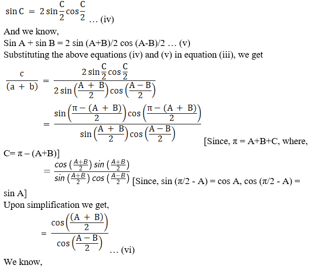 RD Sharma Solutions for Class 11 Maths Chapter 10 – Sine and Cosine Formulae and their Applications image - 19