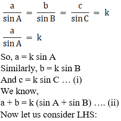 RD Sharma Solutions for Class 11 Maths Chapter 10 – Sine and Cosine Formulae and their Applications image - 23