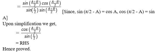 RD Sharma Solutions for Class 11 Maths Chapter 10 – Sine and Cosine Formulae and their Applications image - 25