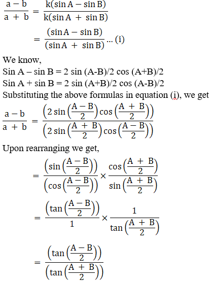 RD Sharma Solutions for Class 11 Maths Chapter 10 – Sine and Cosine Formulae and their Applications image - 7