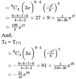 RD Sharma Solutions for Class 11 Maths Chapter 18 – Binomial Theorem