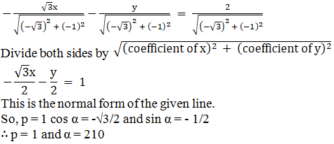 RD Sharma Solutions for Class 11 Maths Chapter 23 – The Straight Lines