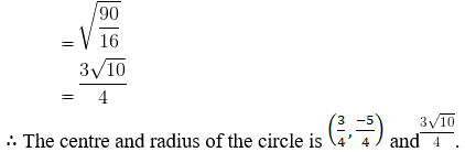 RD Sharma Solutions for Class 11 Maths Chapter 24 – The Circle