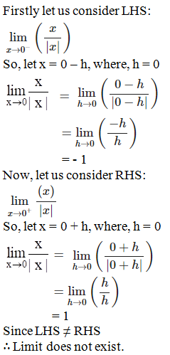 RD Sharma Solutions for Class 11 Maths Chapter 29 – Limits