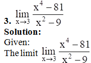 RD Sharma Solutions for Class 11 Maths Chapter 29 – Limits