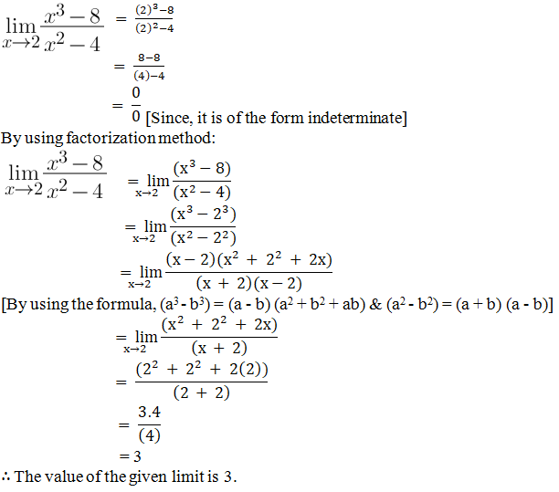RD Sharma Solutions for Class 11 Maths Chapter 29 – Limits