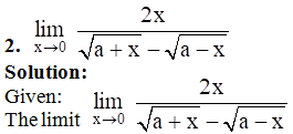 RD Sharma Solutions for Class 11 Maths Chapter 29 – Limits