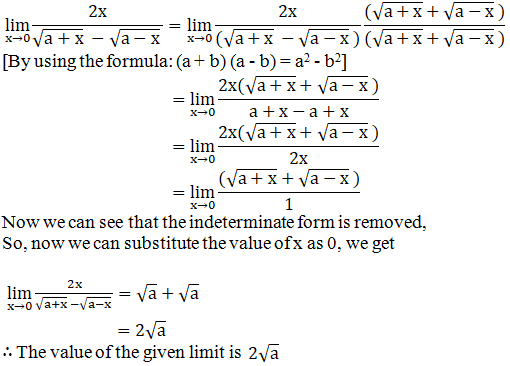 RD Sharma Solutions for Class 11 Maths Chapter 29 – Limits