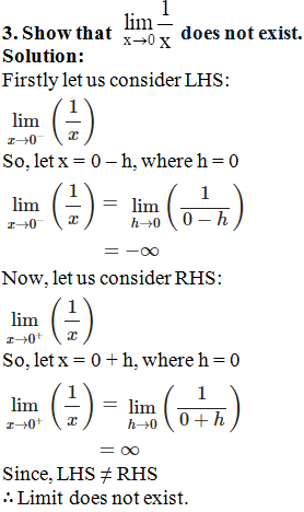 RD Sharma Solutions for Class 11 Maths Chapter 29 – Limits