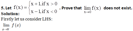 RD Sharma Solutions for Class 11 Maths Chapter 29 – Limits