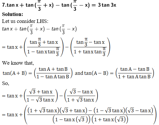 RD Sharma Solutions for Class 11 Maths Chapter 9 – Values of Trigonometric Functions at Multiples and Submultiples of an Angle image -