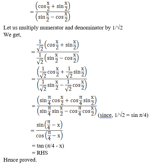 RD Sharma Solutions for Class 11 Maths Chapter 9 – Values of Trigonometric Functions at Multiples and Submultiples of an Angle image - 8