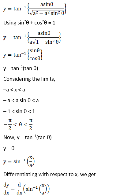 RD Sharma Solutions for Class 12 Maths Chapter 11 Diffrentiation