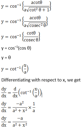 RD Sharma Solutions for Class 12 Maths Chapter 11 Diffrentiation