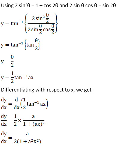 RD Sharma Solutions for Class 12 Maths Chapter 11 Diffrentiation