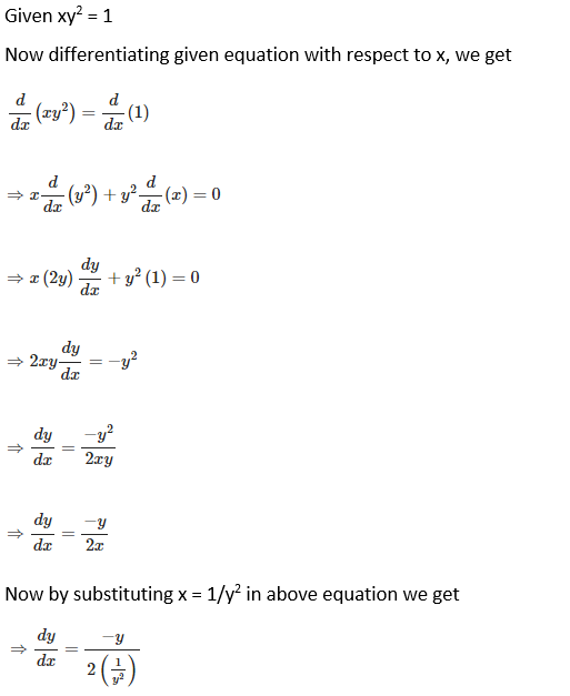 RD Sharma Solutions for Class 12 Maths Chapter 11 Diffrentiation