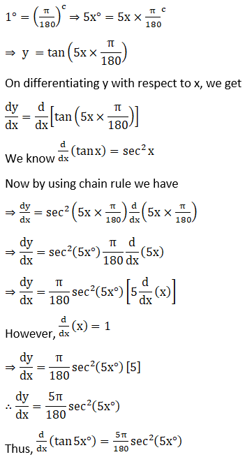 RD Sharma Solutions for Class 12 Maths Chapter 11 Diffrentiation