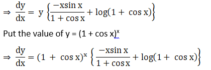 RD Sharma Solutions for Class 12 Maths Chapter 11 Diffrentiation