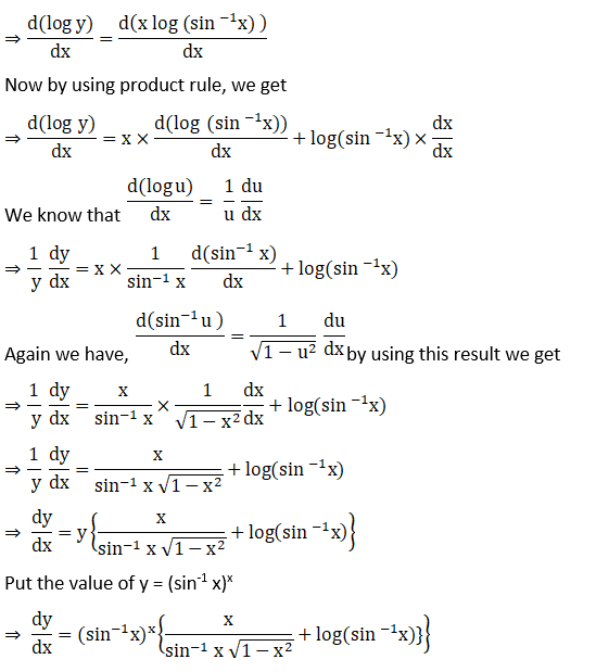 RD Sharma Solutions for Class 12 Maths Chapter 11 Diffrentiation